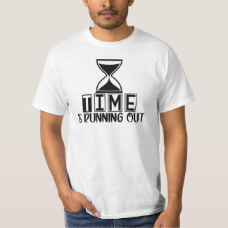Zeit läuft aus Grafik T-Shirt