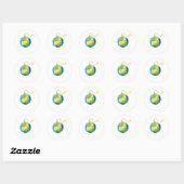 Zeit läuft aus Sticker (Blatt)