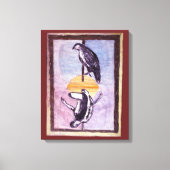 Zeit Leinwanddruck (Vorderseite)