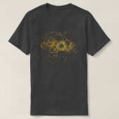 Zeit Lord Schreiben transparent  T-Shirt (Design vorne)