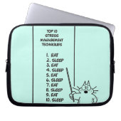 Zeit-Management Laptopschutzhülle (Vorderseite)