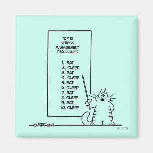 Zeit-Management Magnet