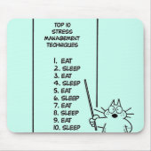 Zeit-Management Mousepad (Vorne)