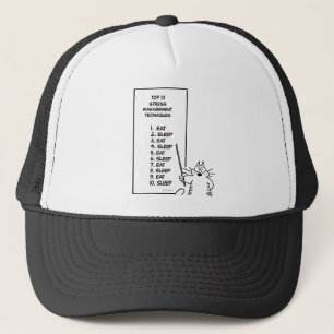 Zeit-Management Truckerkappe
