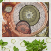 Zeit-Maschinen-Geschirrtuch Geschirrtuch (Gefaltet)