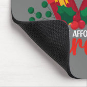 Zeit mit dem Ehemann auf Weihnachten Funny Sant Mousepad (Ecke)