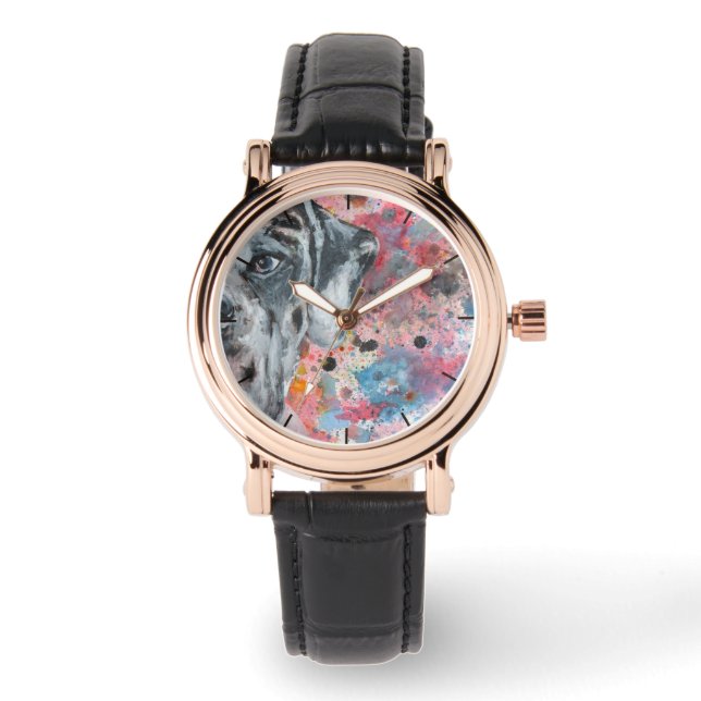 Zeit mit dem großen Ding Armbanduhr (Vorderseite)