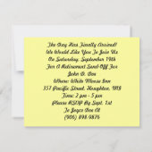 Zeit mit der besten Buddy-Rente-Party Einladung (Rückseite)