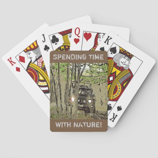 ZEIT MIT DER NATUR SPIELKARTEN (Rückseite)