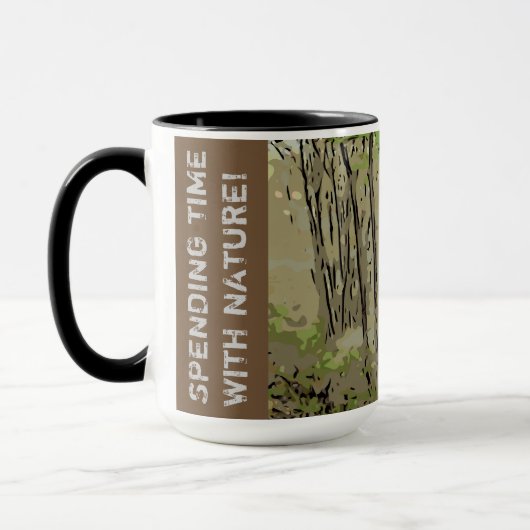 ZEIT MIT DER NATUR TASSE (Links)