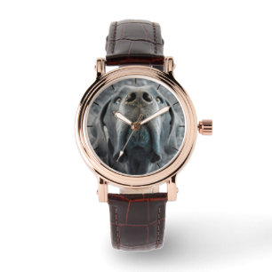 Zeit mit Ihrer Deutschen Dogge Armbanduhr