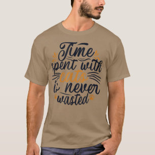 Zeit mit Katzen Katze Daddy Cat Mama Cat Lovers T-Shirt