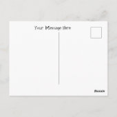 Zeit mit Katzen verbracht. . . Postkarte (Rückseite)