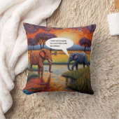 Zeit mit Zebras Kissen (Decke)