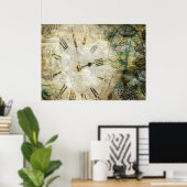 Zeit nach Zeit Poster (Heimbüro)