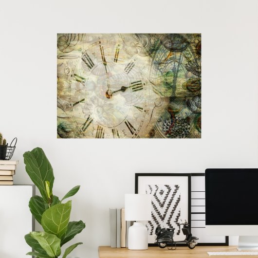 Zeit nach Zeit Poster (Heimbüro)