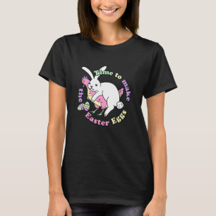 Zeit, Ostereier zu Ostern Bunny Chicken T-Shirt