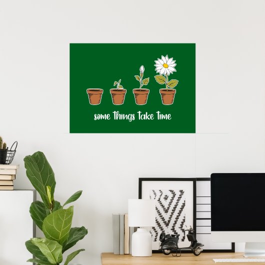 Zeit Poster (Heimbüro)