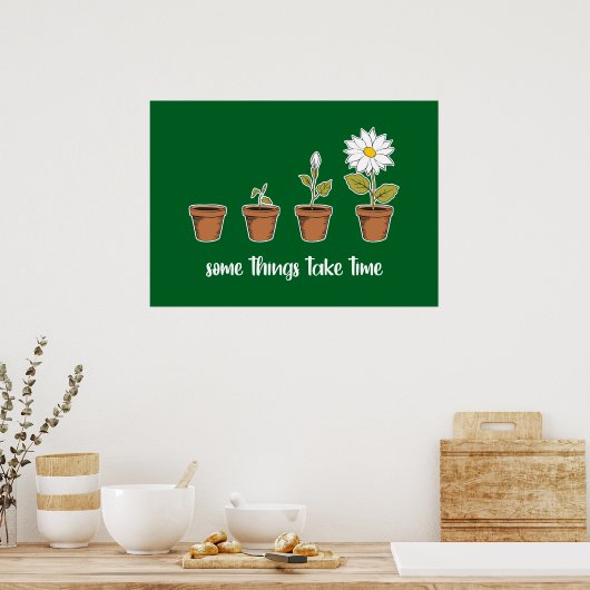 Zeit Poster (Küche)