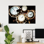 Zeit Poster (Heimbüro)