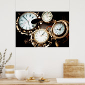 Zeit Poster (Küche)