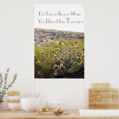 Zeit, "Poster" zu entspannen Poster (Küche)