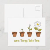 Zeit Postkarte (Vorne/Hinten)