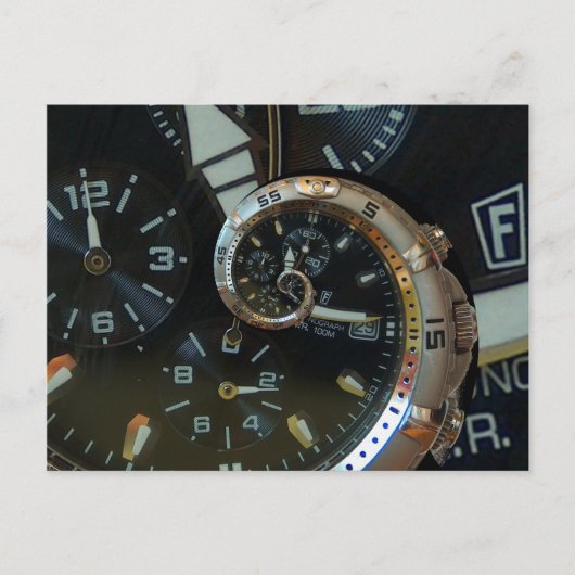 Zeit Postkarte (Vorderseite)
