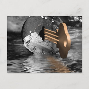 Zeit Postkarte