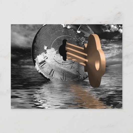 Zeit Postkarte (Vorderseite)