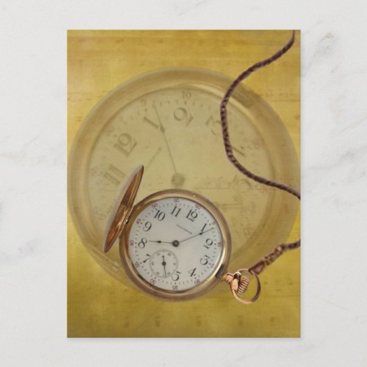 Zeit Postkarte (Vorderseite)