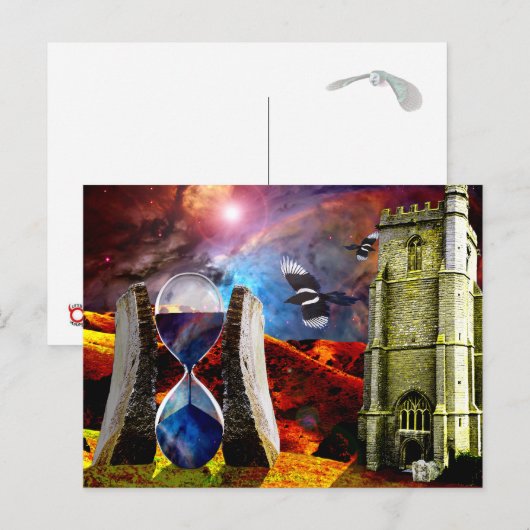 Zeit... Postkarte (Vorne/Hinten)