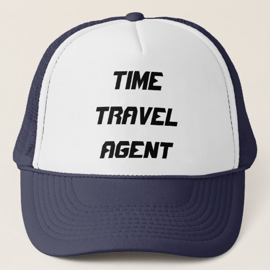 ZEIT-REISE-AGENT TRUCKERKAPPE (Vorderseite)