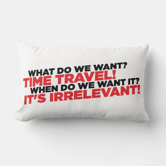 Zeit-Reise Lendenkissen (Vorderseite)