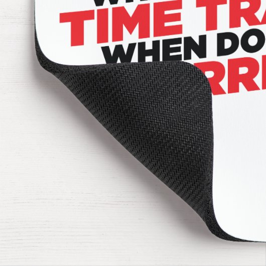 Zeit-Reise Mousepad (Ecke)