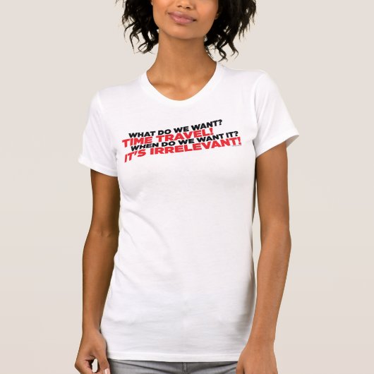 Zeit-Reise T-Shirt (Vorderseite)