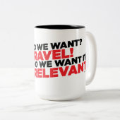 Zeit-Reise Zweifarbige Tasse (VorderseiteRechts)