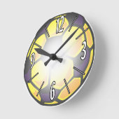 ZEIT! RUNDE WANDUHR (Winkel)