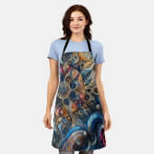 Zeit Schürze (Getragen)