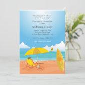 Zeit, sich Ruhestands-Party Einladung zu (Stehend Vorderseite)