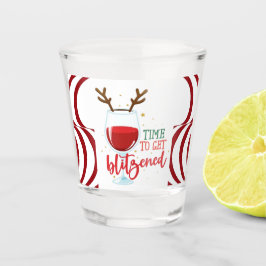 „Zeit, sich zu betrinken“ Shotglas Schnapsglas