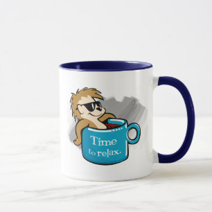 Zeit sich zu entspannen tasse