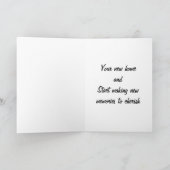 ZEIT, SICH ZURÜCK ZU SETZEN/IHRE *NEUE ZUHAUSE ZU  KARTE (Innenseite)