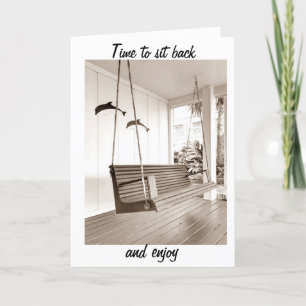 ZEIT, SICH ZURÜCK ZU SETZEN/IHRE *NEUE ZUHAUSE ZU KARTE