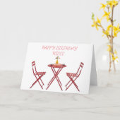 *ZEIT, SIE ZU FEIERN* GLÜCKLICHER GEBURTSTAG "NIEC KARTE (Gelbe Blume)