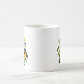 Zeit, Stiefmütterchen, Geschenk für sie, Gärtner Kaffeetasse (Mittel)