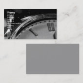 Zeit-Stück Visitenkarte (Vorne/Hinten)