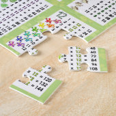 Zeit-Tabellen Puzzle (Seite)