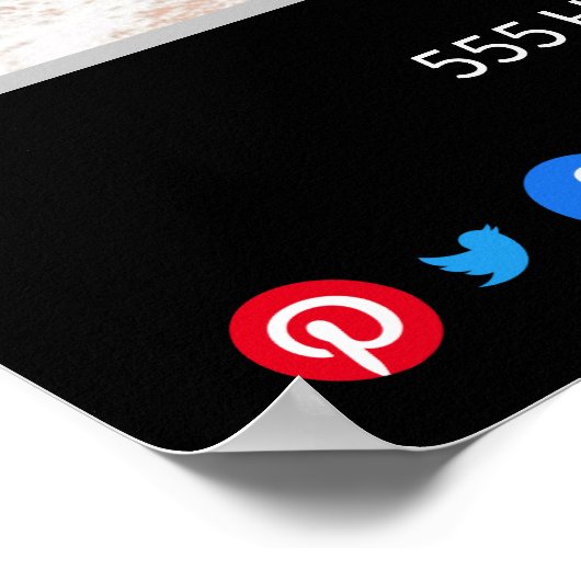 Zeit, um das echte Anwesen Marketing Postkarte zu Poster (Ecke)