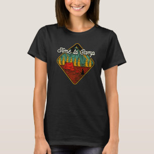 Zeit, um den Sommer Wildtiere tropischen Freiluftc T-Shirt